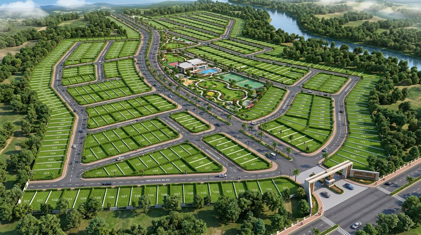 Master Township Layout & DGPS Planning
